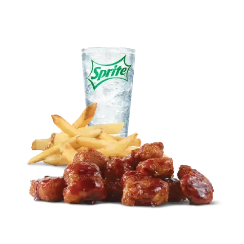 Nuggs and saucu meal combo