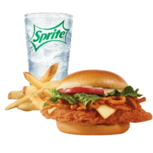 juicey baconator combo in wendy's