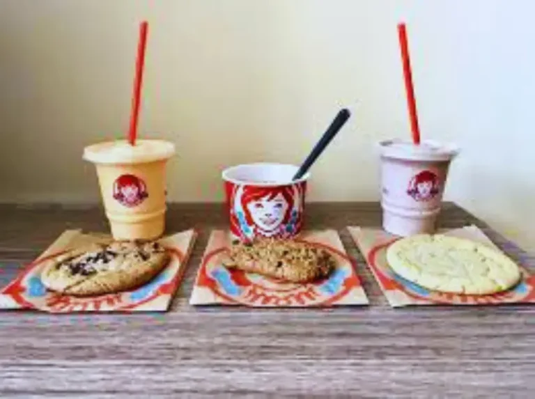Wendy's Dessert's top poplar menu