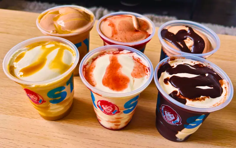 Wendy's yummiest chocolate frosty