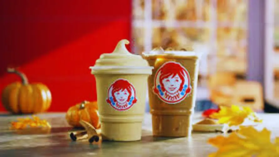 Pumpkin Frosty in Wendy's