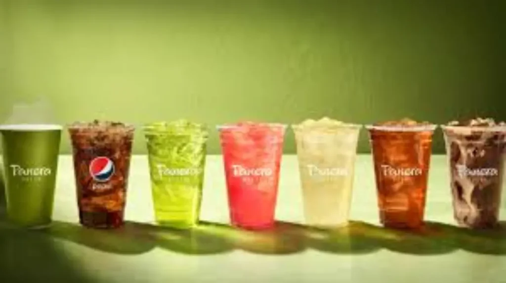 Wendy’s Beverages Menu with prices and nutrition information including lemonade, iced tea, coffee, and soft drinks