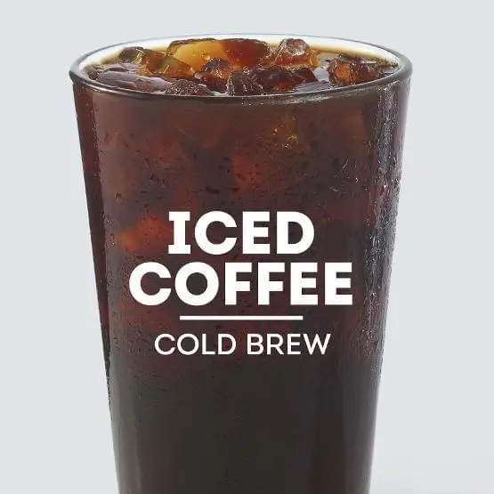 Refreshing iced coffee drink from Wendy’s beverage menu