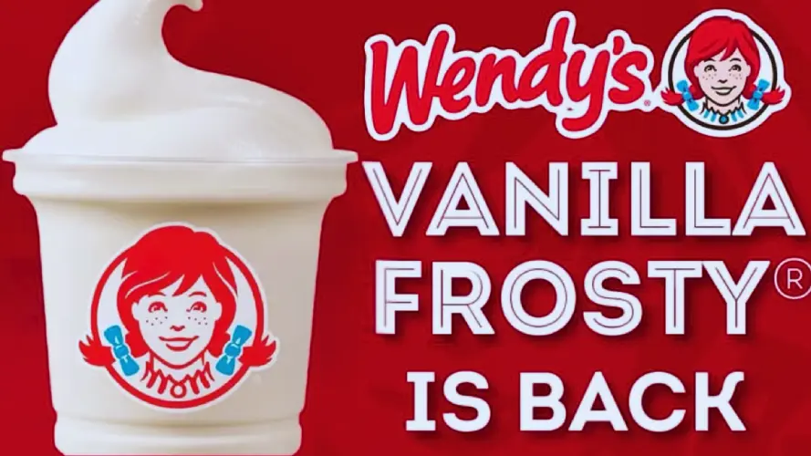 Wendy's vanilla Frosty menu is back