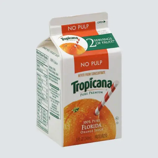 Wendy's Fresh Tropicana juice