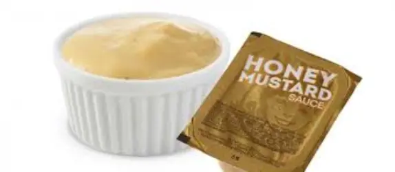Creamy honey mustard dipping sauce with a blend of sweet and tangy flavor