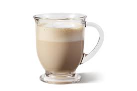 Creamy Wendy’s hot latte served in a to-go cup with frothy milk