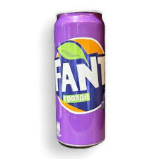Wendy’s Grape Fanta soda with bold grape flavor served over ice