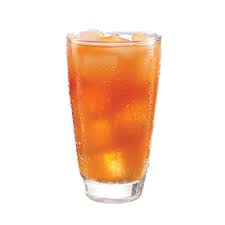 A refreshing glass of iced tea served cold with ice cubes and a crisp, clean flavor